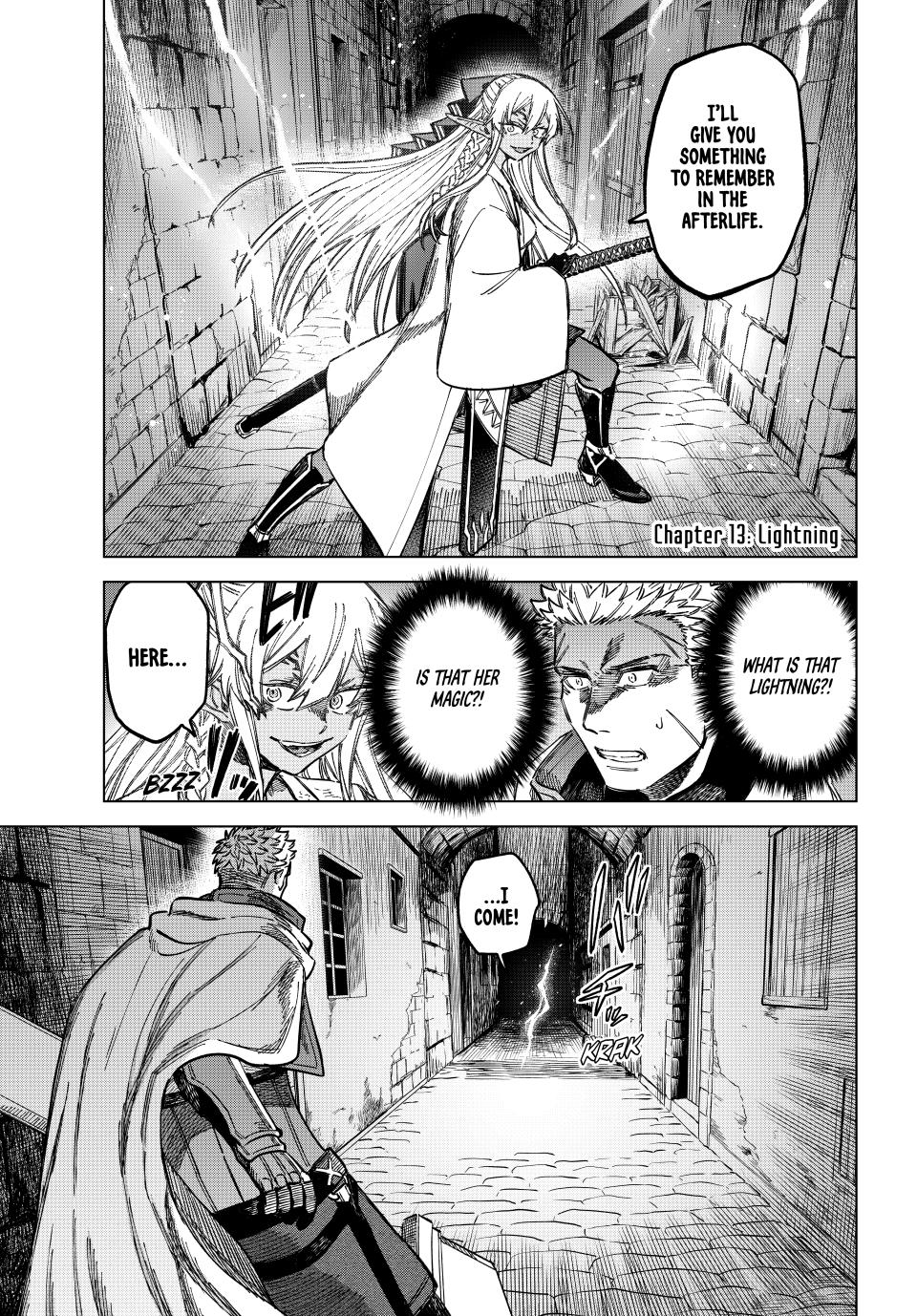 The Witch and the Mercenary Chap 13 - Next Chap 14