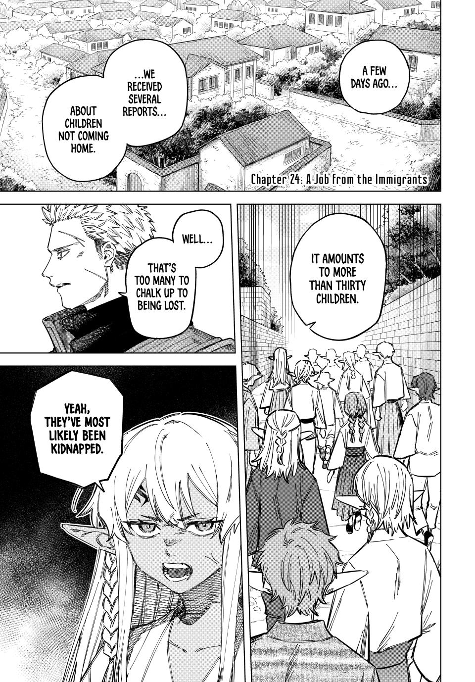 The Witch and the Mercenary Chap 24 - Next Chap 25