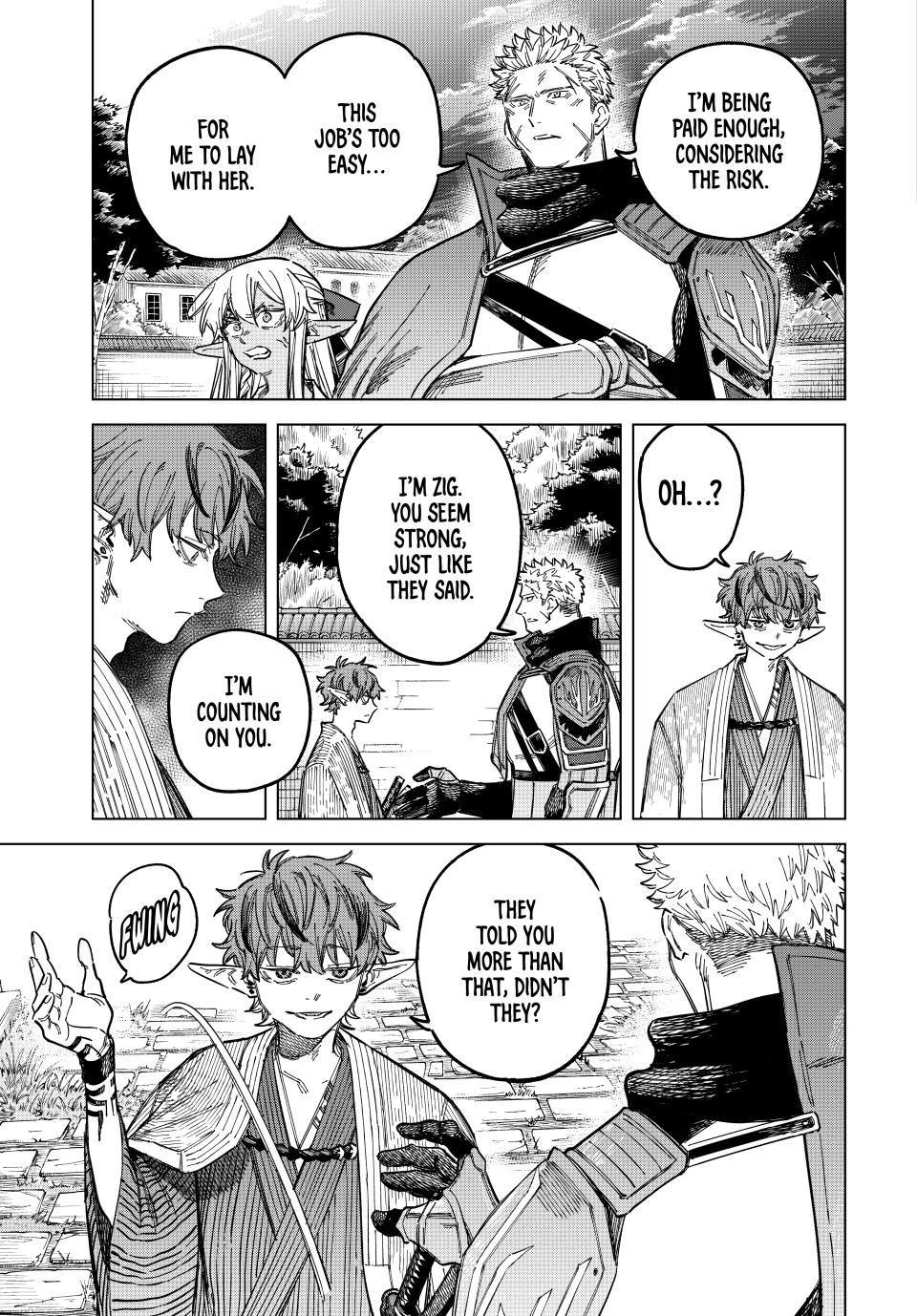 The Witch and the Mercenary Chap 25 - Next Chap 26