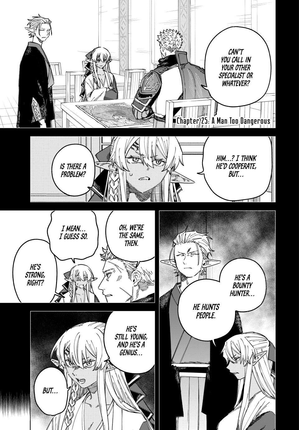 The Witch and the Mercenary Chap 25 - Next Chap 26