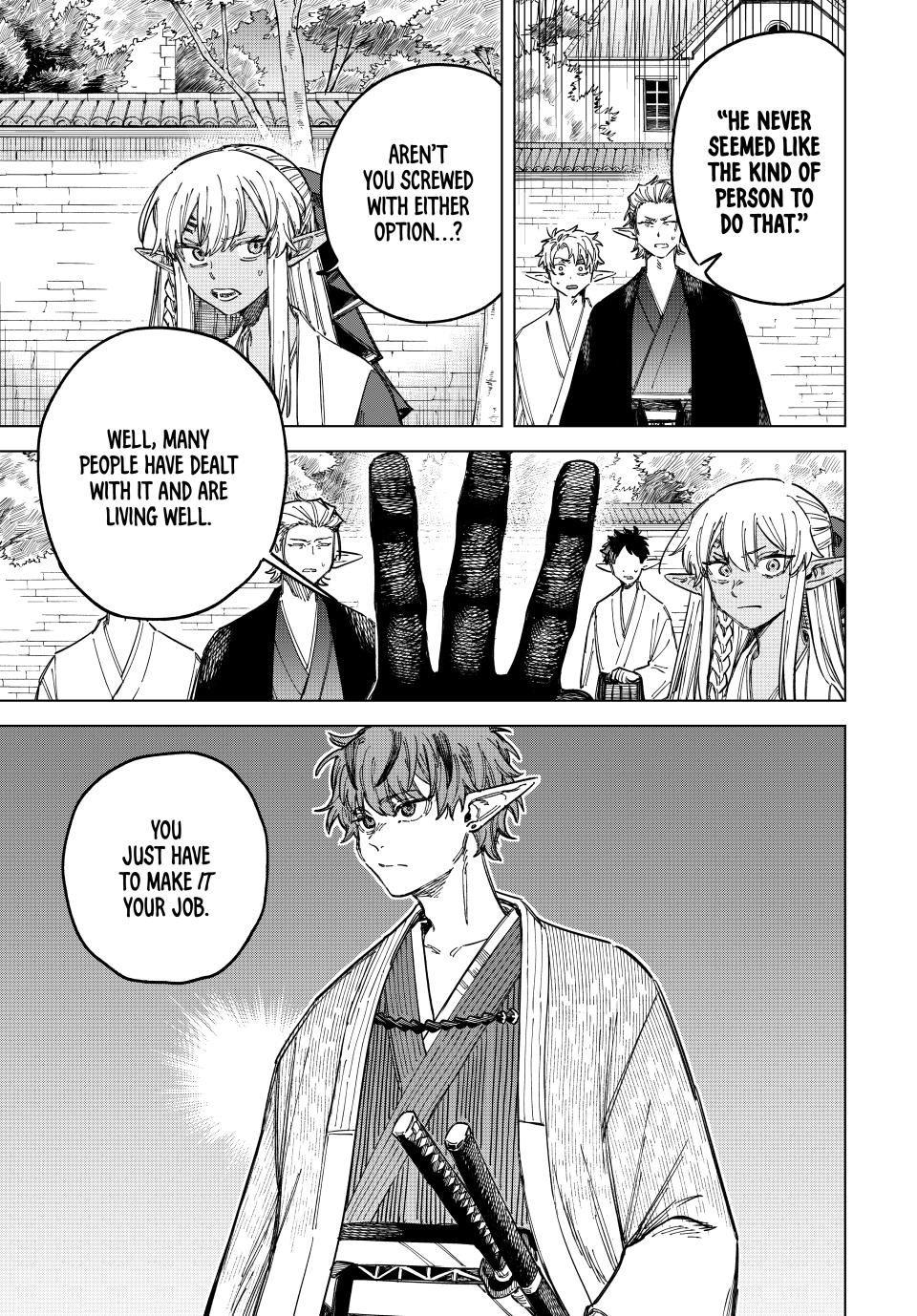 The Witch and the Mercenary Chap 25 - Next Chap 26