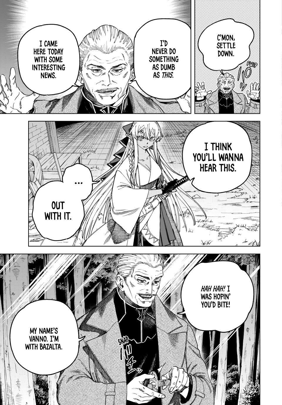 The Witch and the Mercenary Chap 28 - Next Chap 29