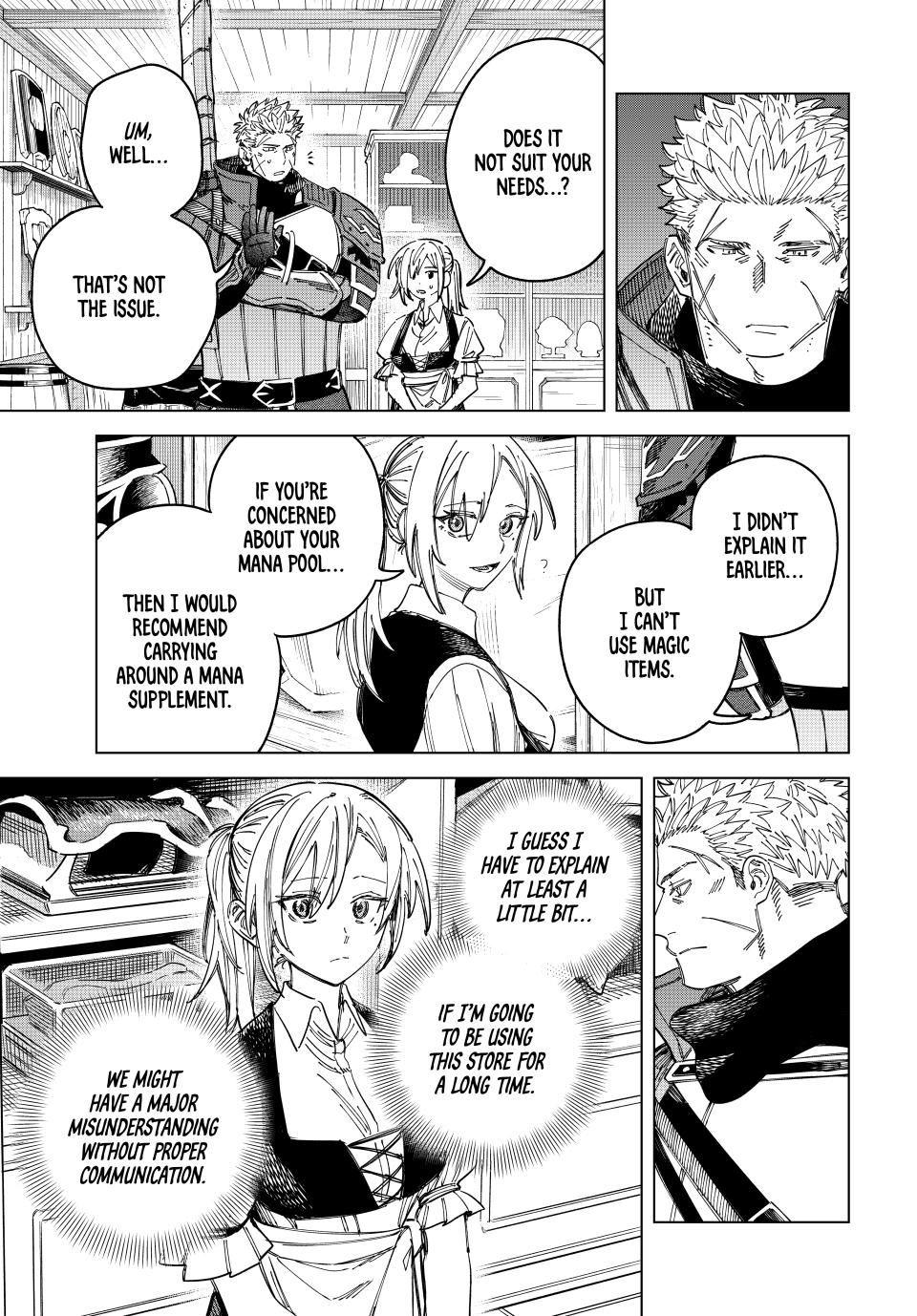 The Witch and the Mercenary Chap 29 - Next Chap 30