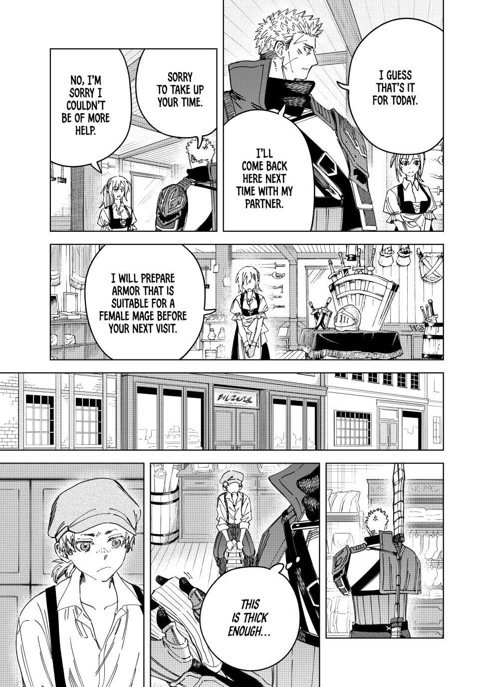 The Witch and the Mercenary Chap 29 - Next Chap 30