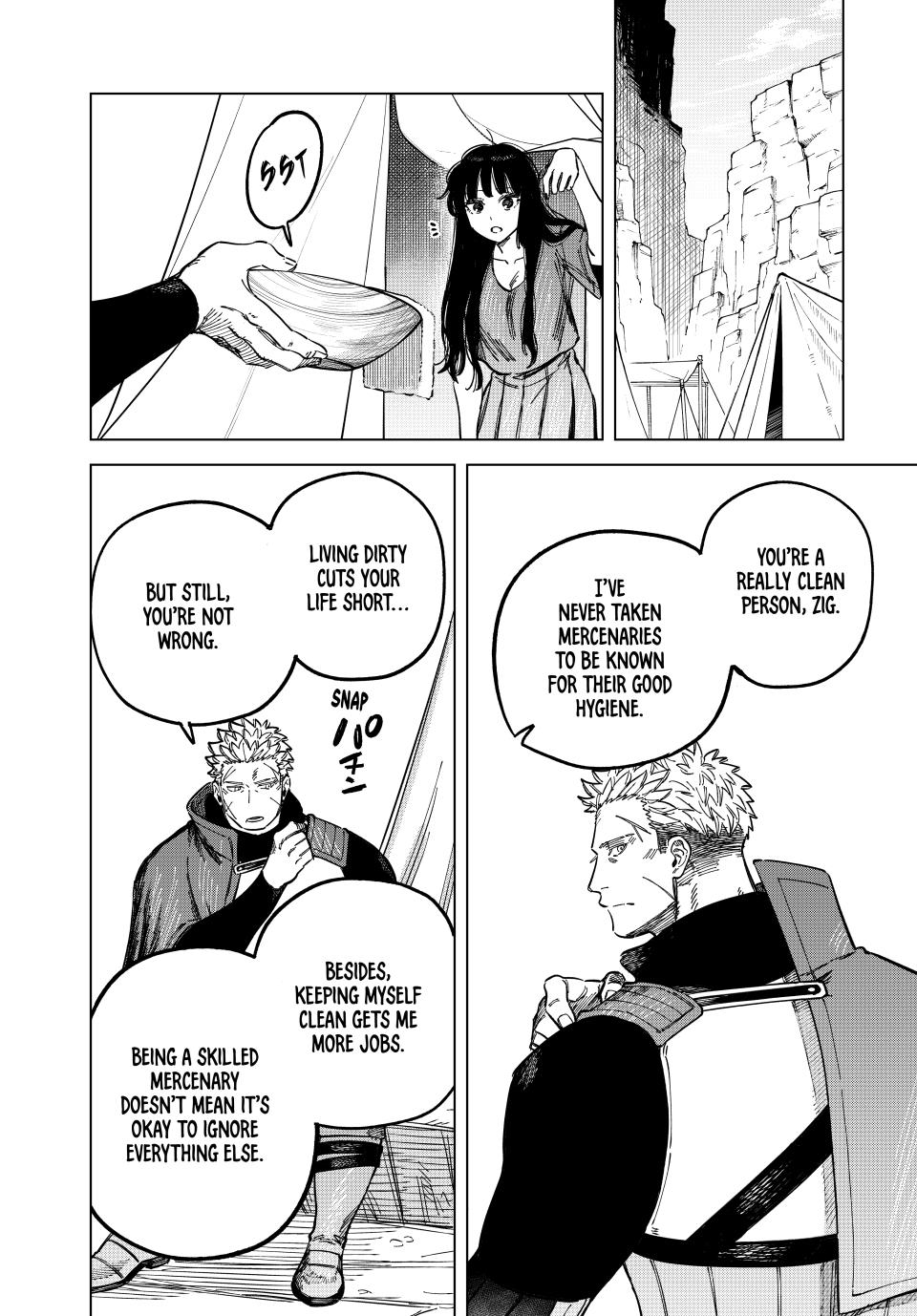 The Witch and the Mercenary Chap 20 - Next Chap 21