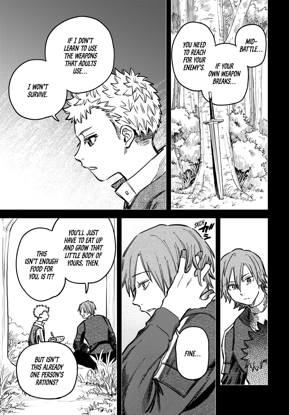 The Witch and the Mercenary Chap 21 - Next Chap 22