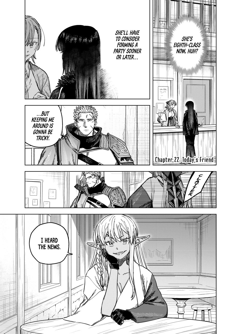 The Witch and the Mercenary Chap 22 - Next Chap 23