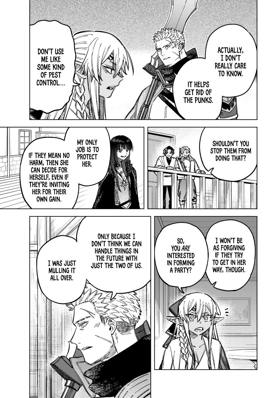 The Witch and the Mercenary Chap 22 - Next Chap 23