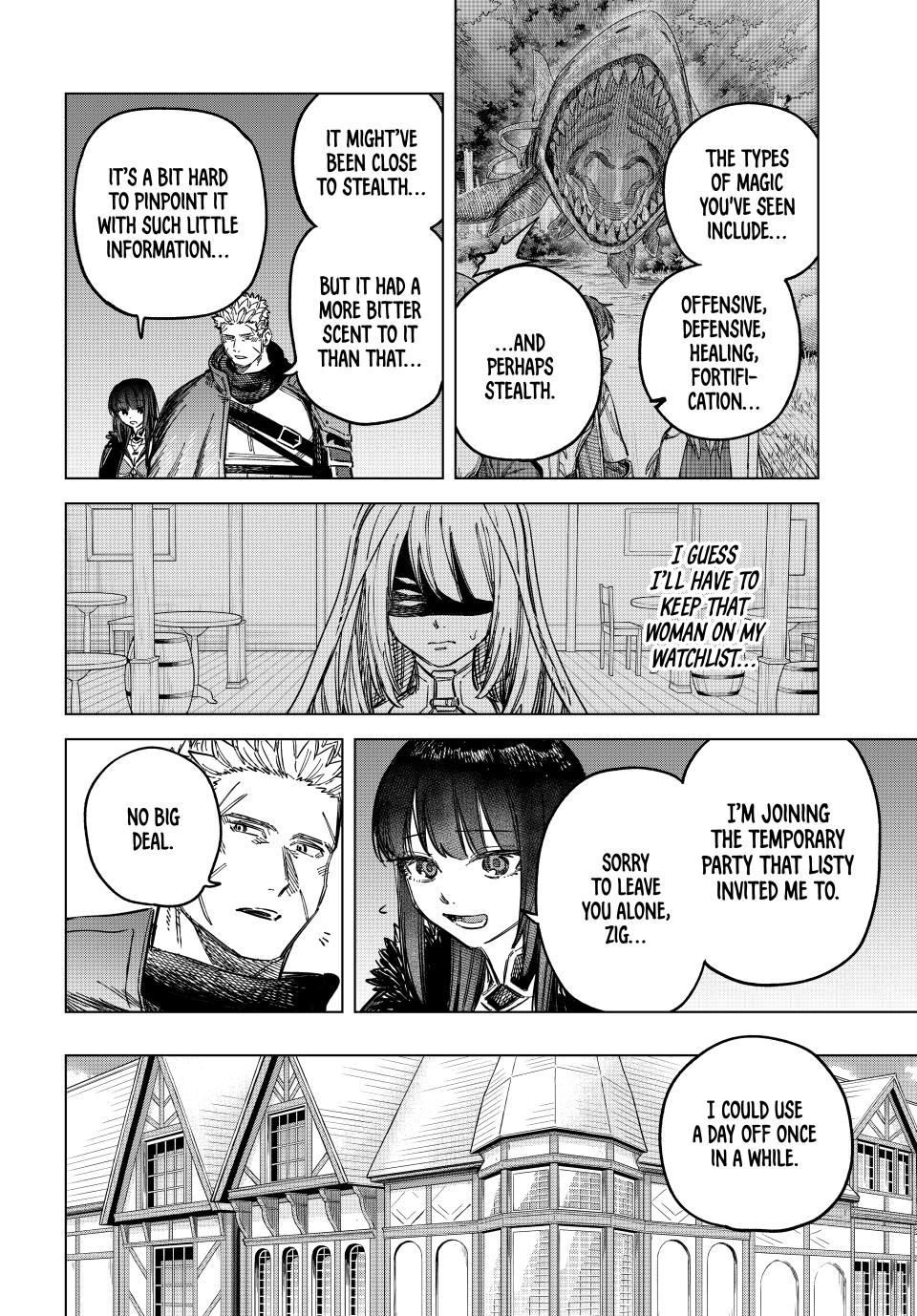 The Witch and the Mercenary Chap 23 - Next Chap 24