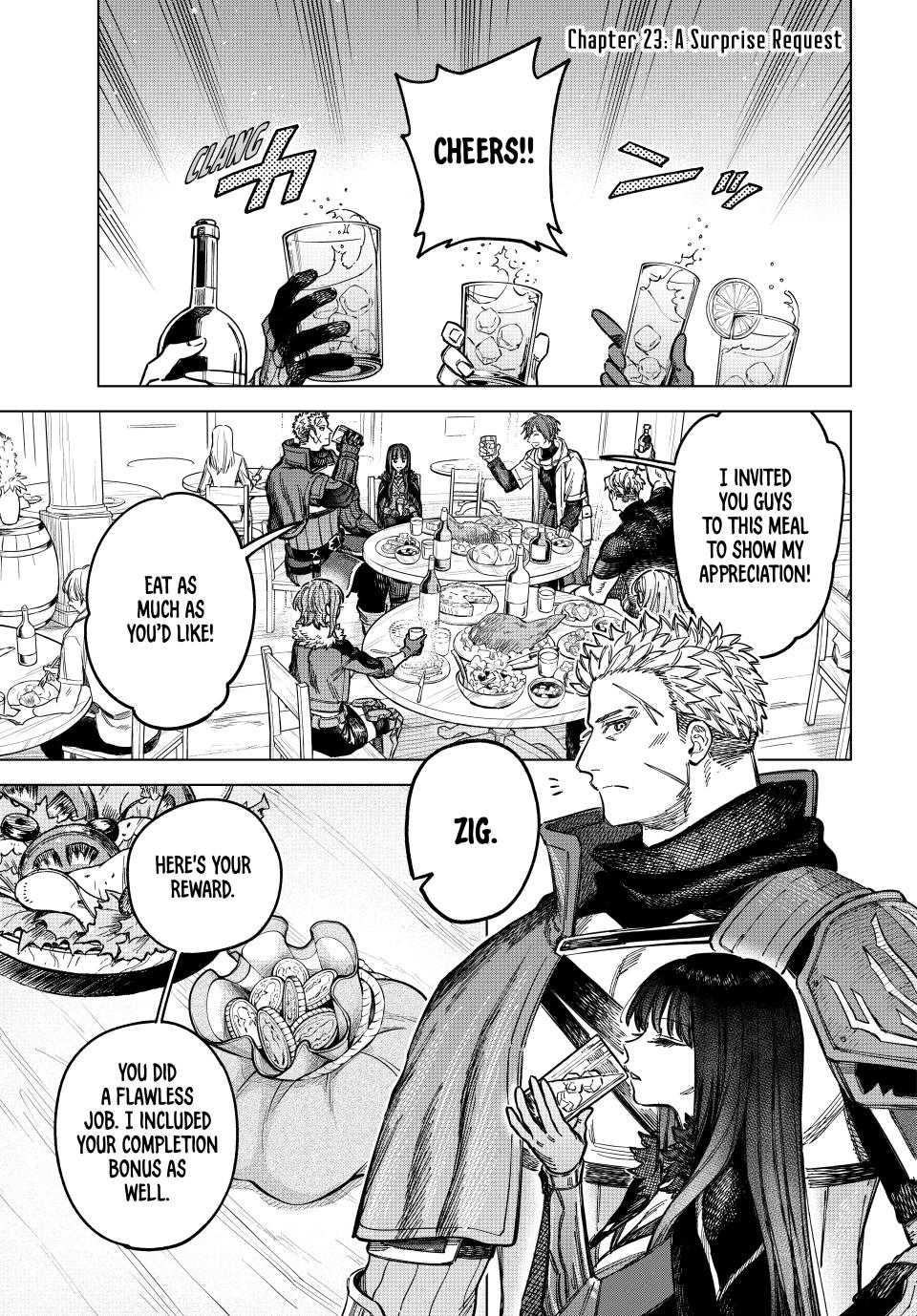 The Witch and the Mercenary Chap 23 - Next Chap 24