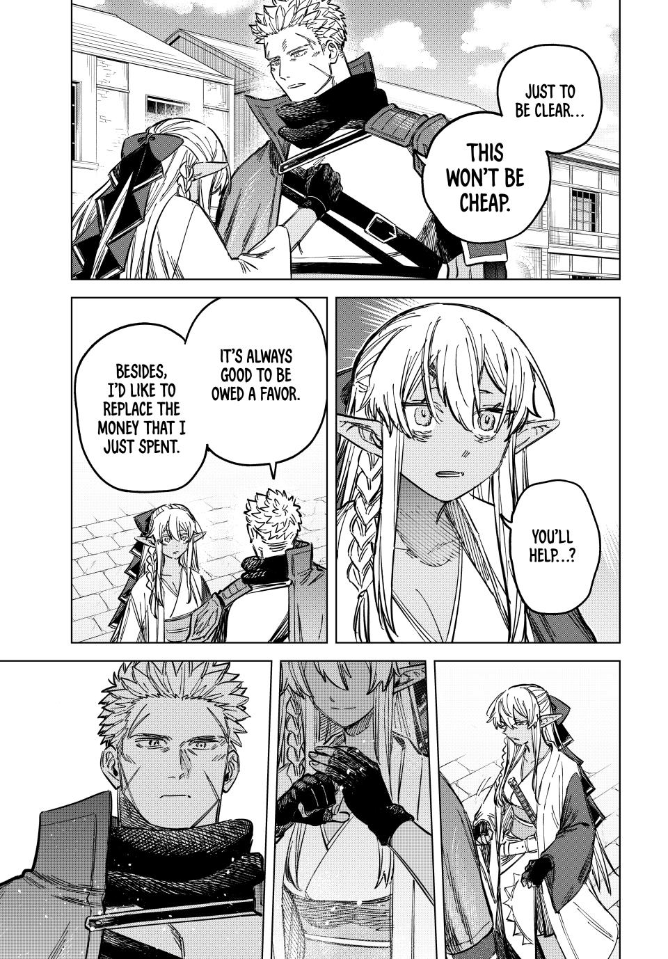 The Witch and the Mercenary Chap 23 - Next Chap 24