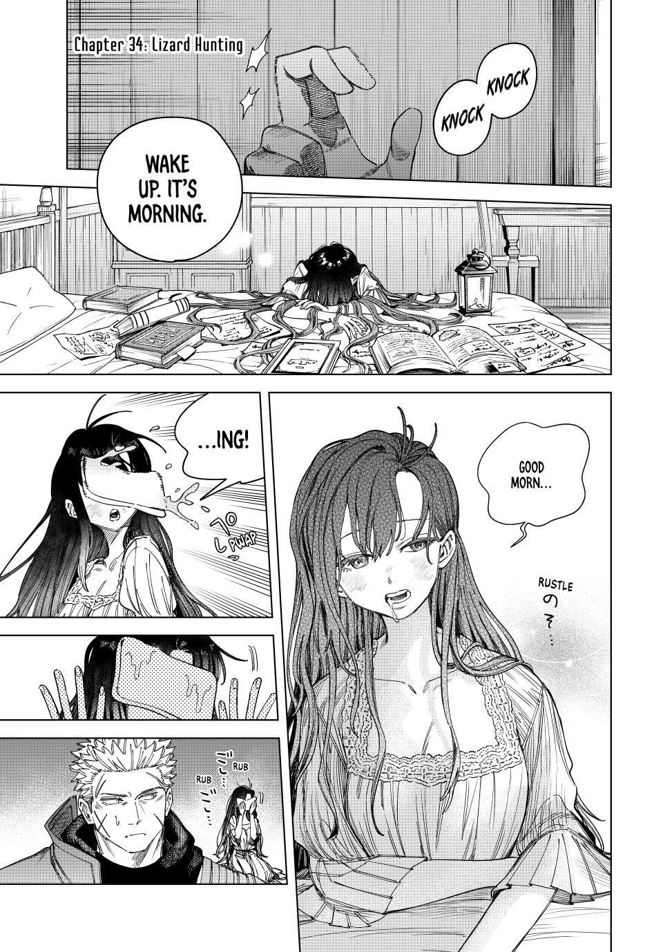 The Witch and the Mercenary Chap 34 - Next Chap 35