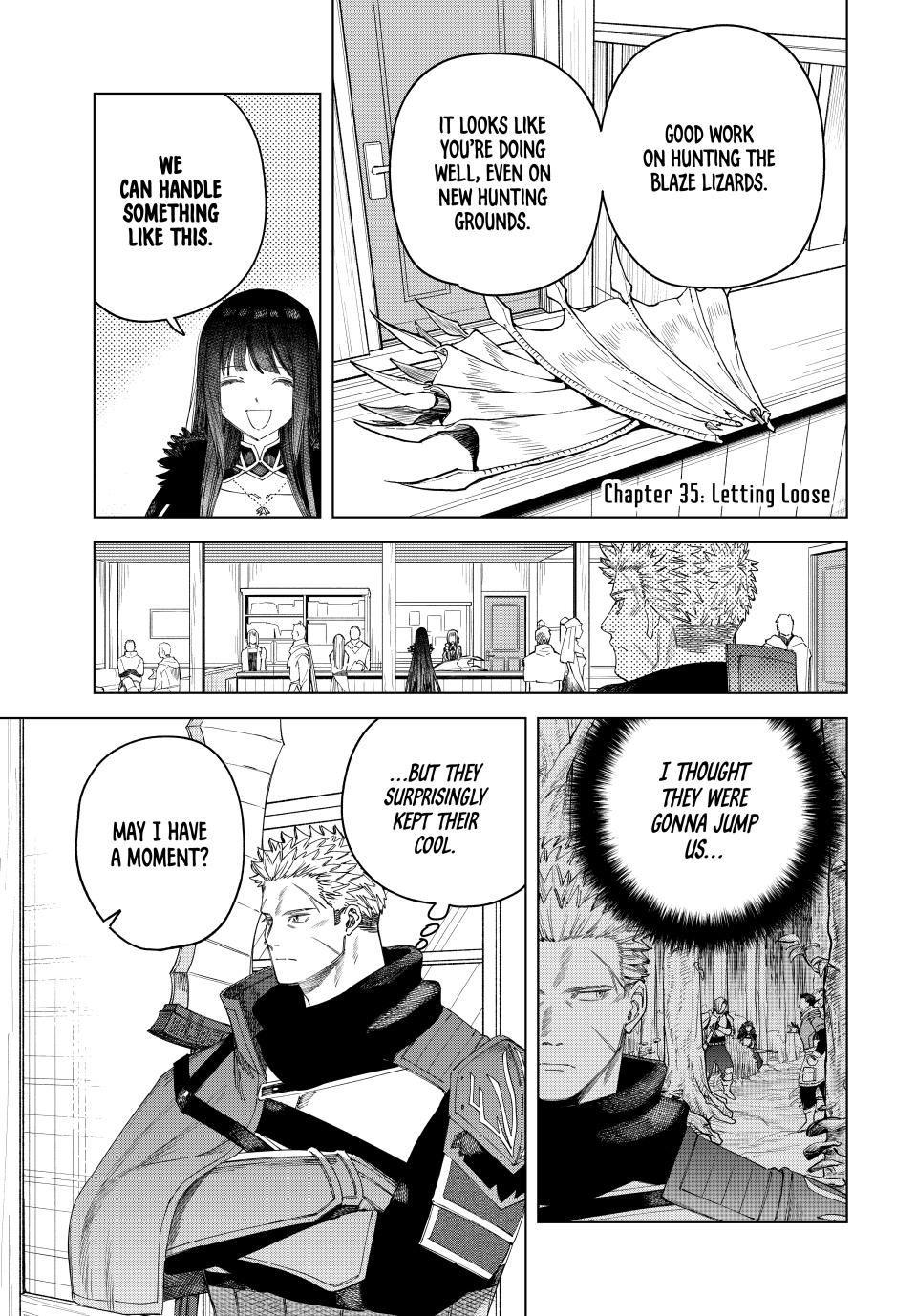 The Witch and the Mercenary Chap 35 - Next Chap 36