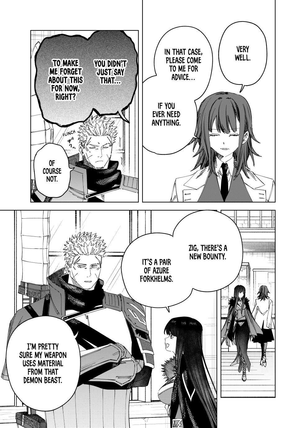 The Witch and the Mercenary Chap 35 - Next Chap 36