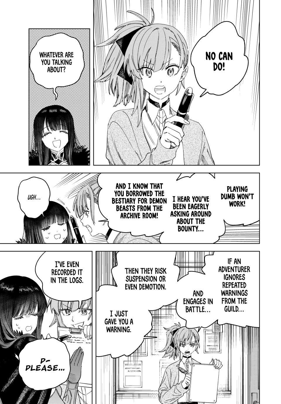 The Witch and the Mercenary Chap 35 - Next Chap 36