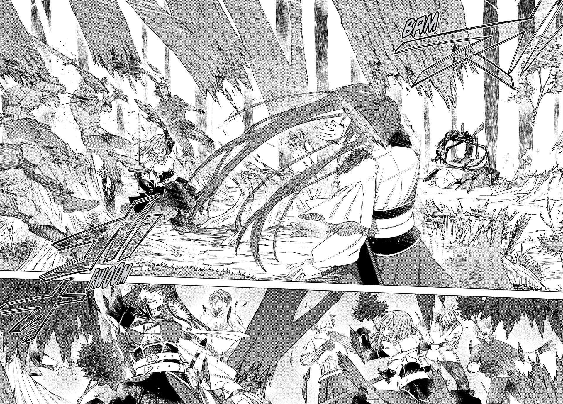 The Witch and the Mercenary Chap 40.1 - Next Chap 41.1