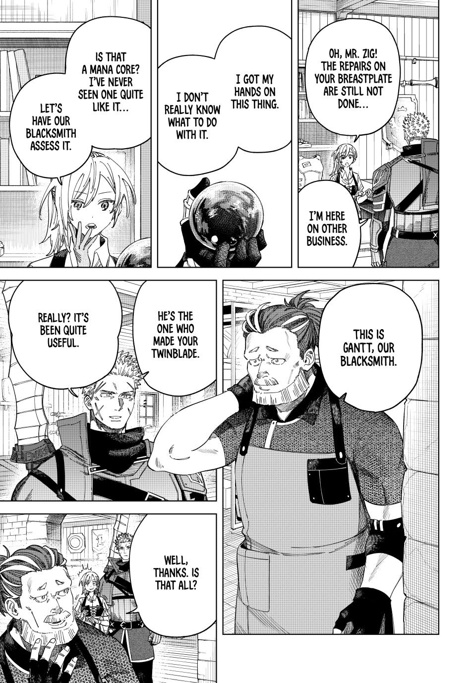 The Witch and the Mercenary Chap 41 - Next Chap 42