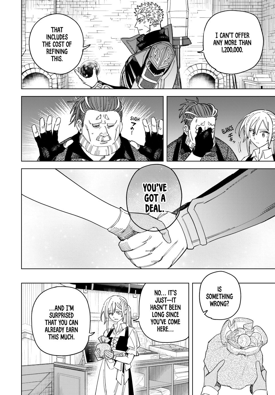 The Witch and the Mercenary Chap 41.2 - Next Chap 42.2