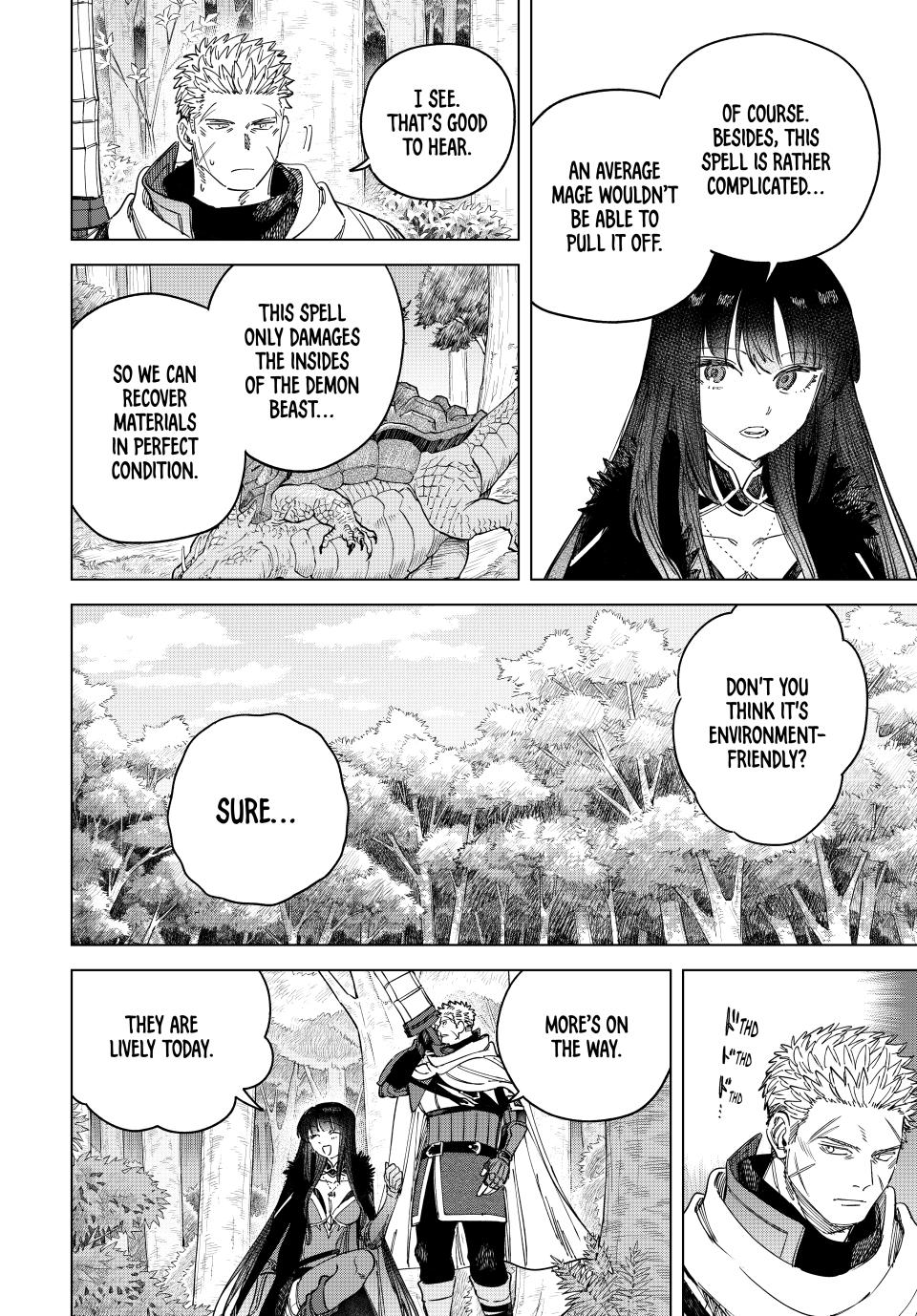 The Witch and the Mercenary Chap 42 - Next Chap 43