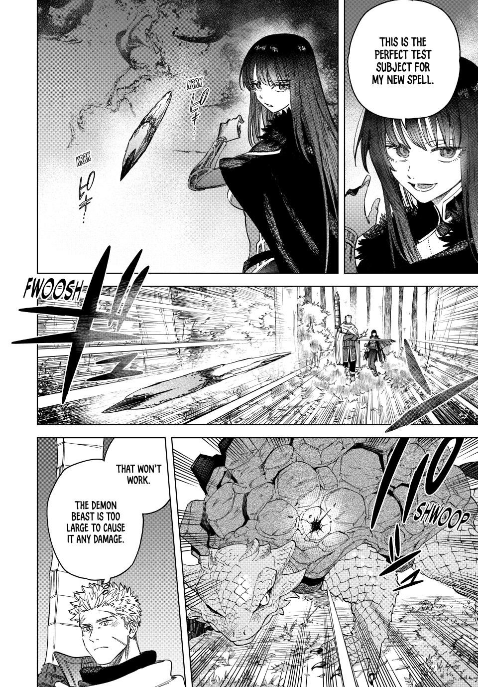 The Witch and the Mercenary Chap 42 - Next Chap 43