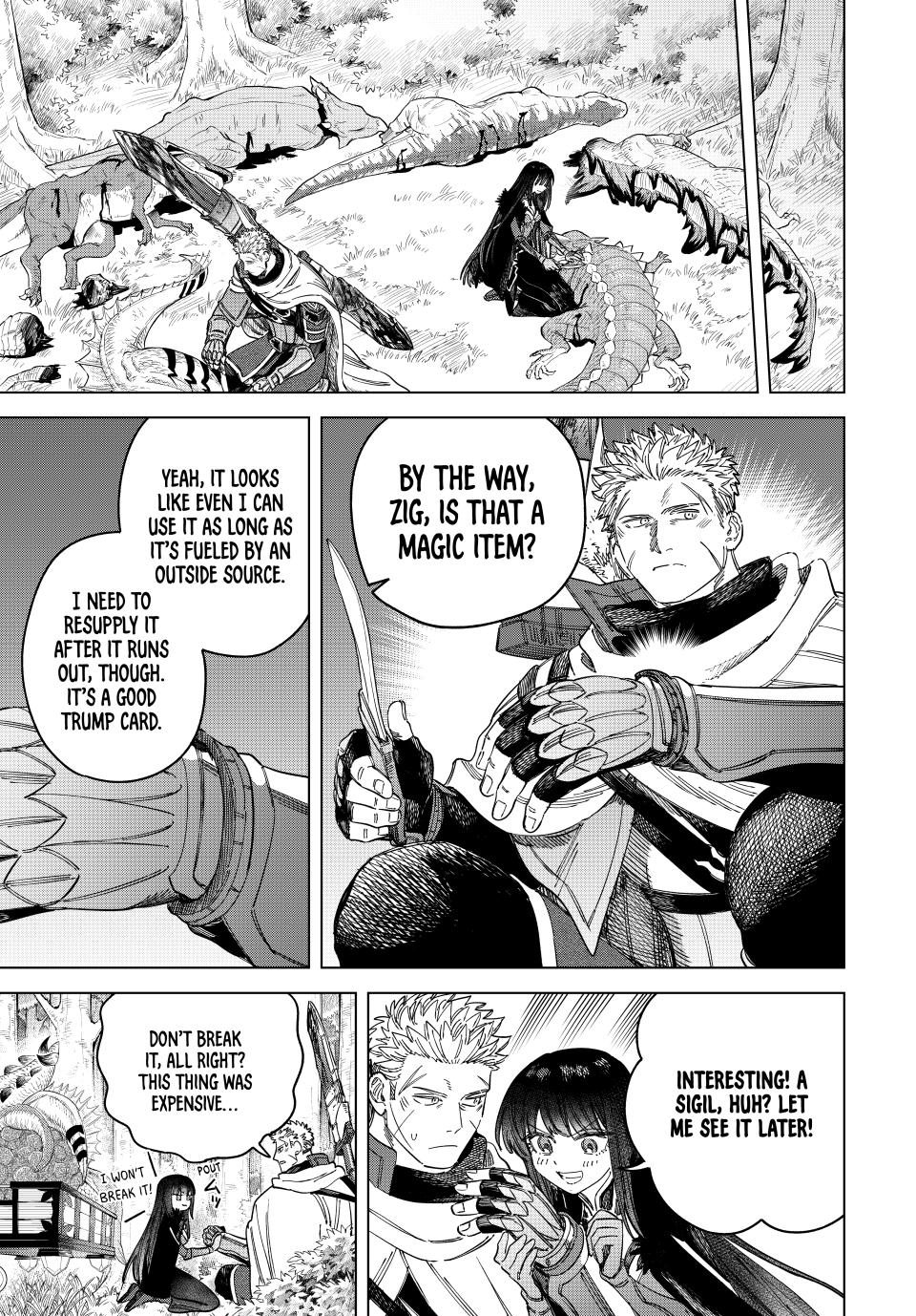 The Witch and the Mercenary Chap 42 - Next Chap 43