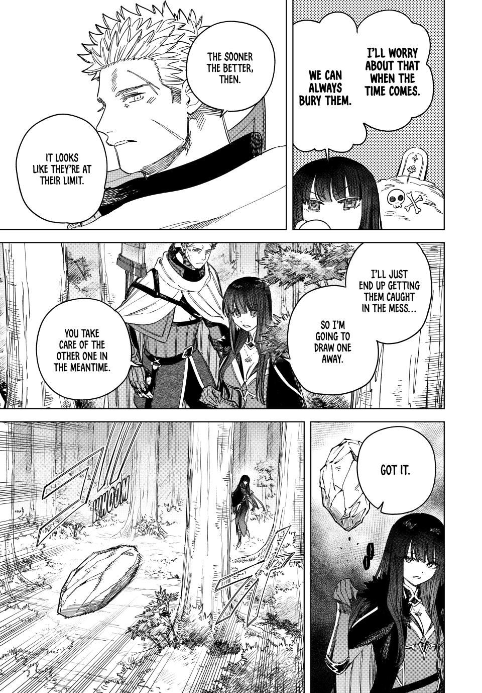 The Witch and the Mercenary Chap 42 - Next Chap 43