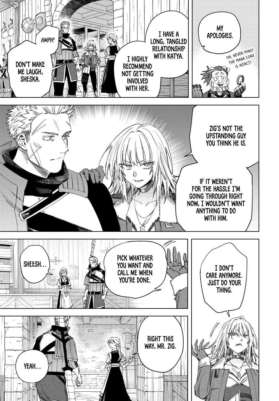 The Witch and the Mercenary Chap 59 - Next Chap 60