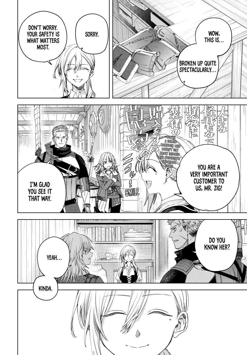 The Witch and the Mercenary Chap 59 - Next Chap 60