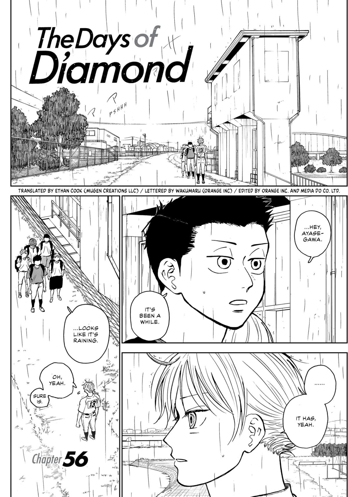The Days of Diamond - Diamond no Kouzai Chap 56 - Next Chap 57