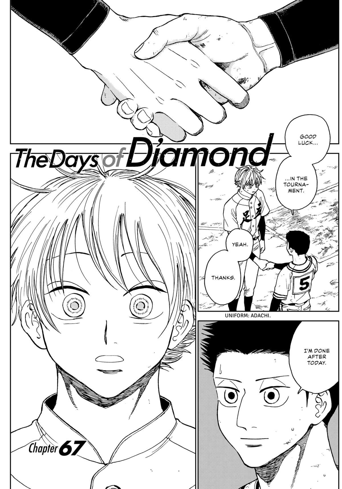 The Days of Diamond - Diamond no Kouzai Chap 67 - Next Chap 68