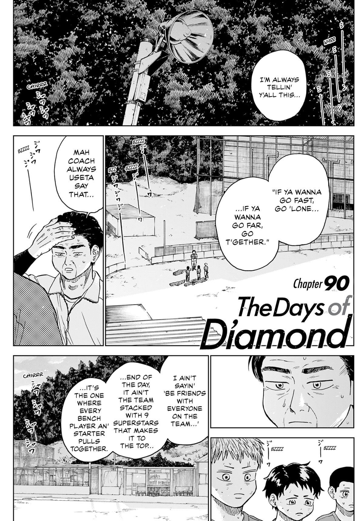 The Days of Diamond - Diamond no Kouzai Chap 90 - Next Chap 91