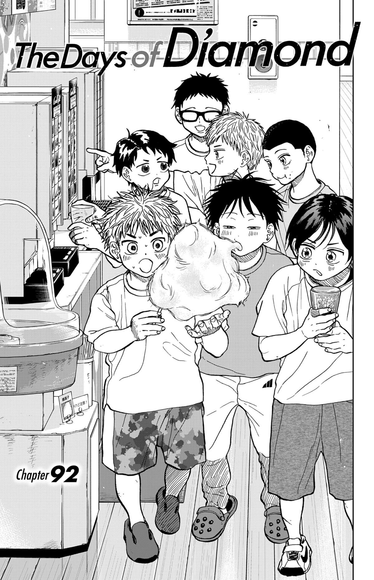 The Days of Diamond - Diamond no Kouzai Chap 92 - Next Chap 93