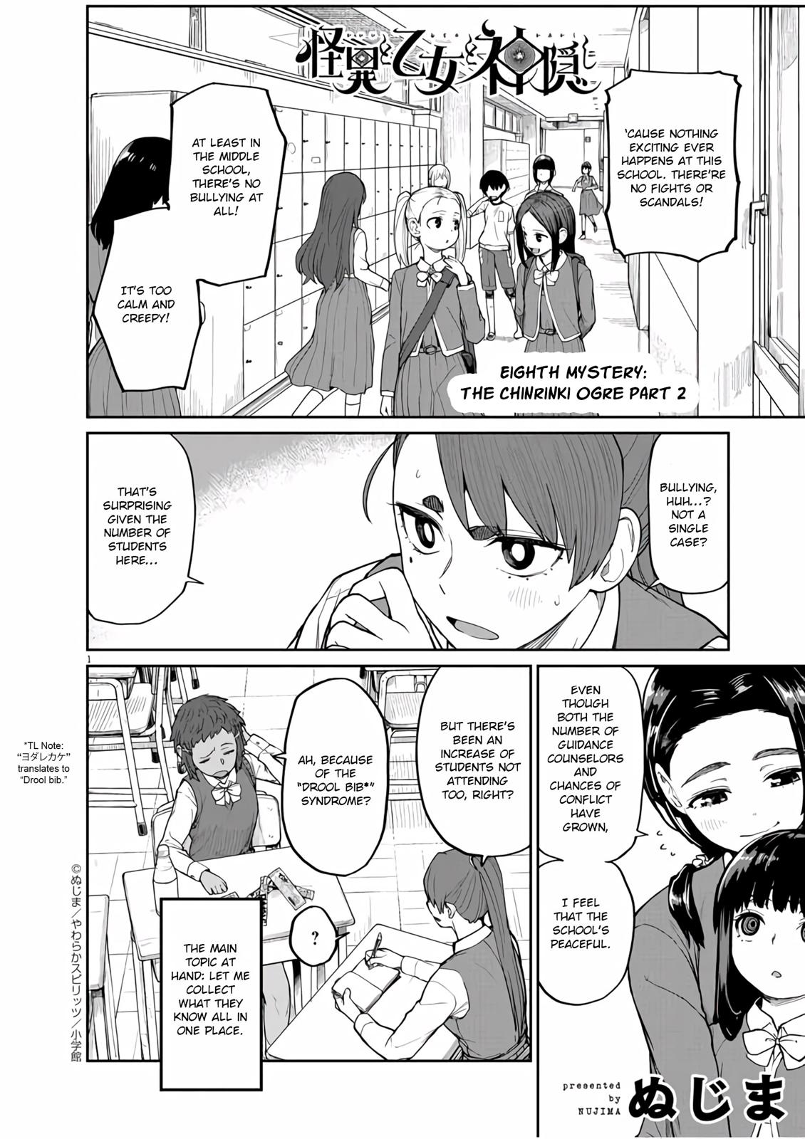 Kaii to Otome to Kamikakushi Chap 8 - Next Chap 9