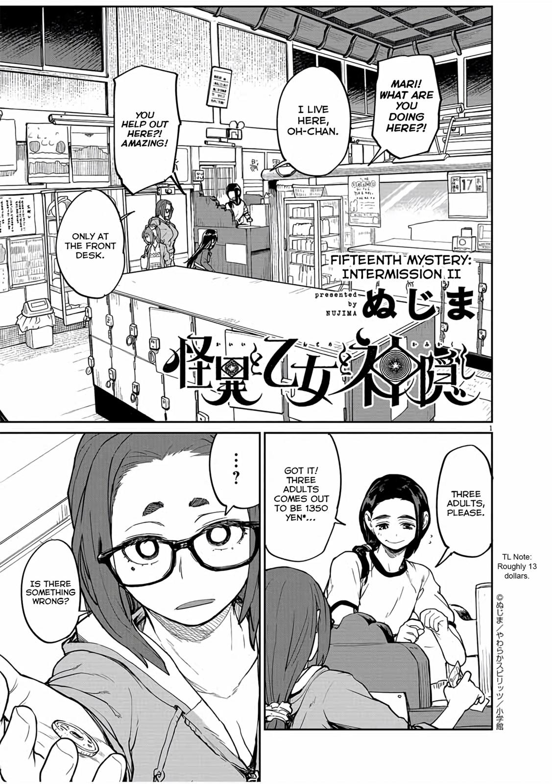 Kaii to Otome to Kamikakushi Chap 15 - Next Chap 16