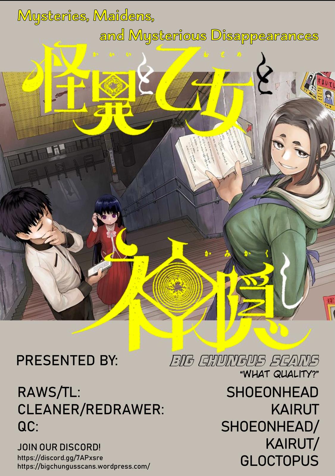 Kaii to Otome to Kamikakushi Chap 20 - Next Chap 21