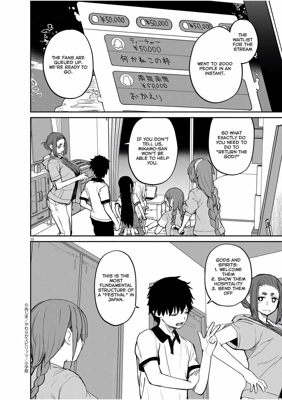 Kaii to Otome to Kamikakushi Chap 37 - Next Chap 38