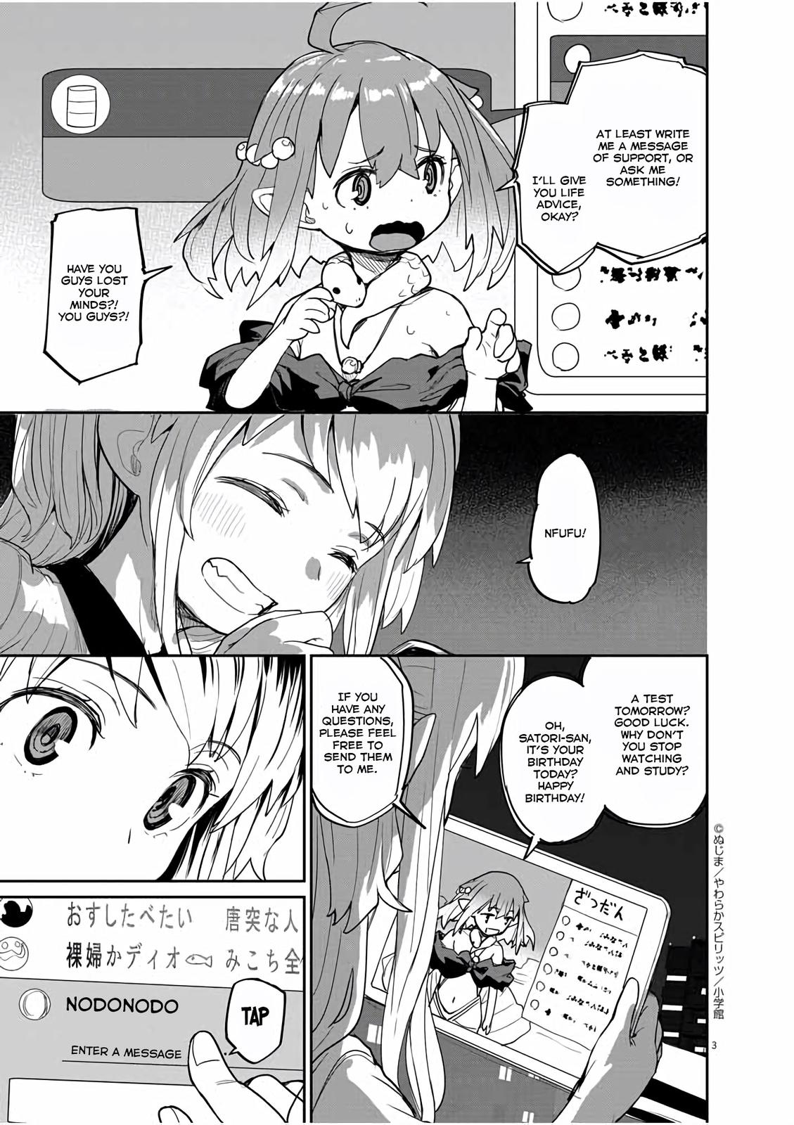 Kaii to Otome to Kamikakushi Chap 34 - Next Chap 35