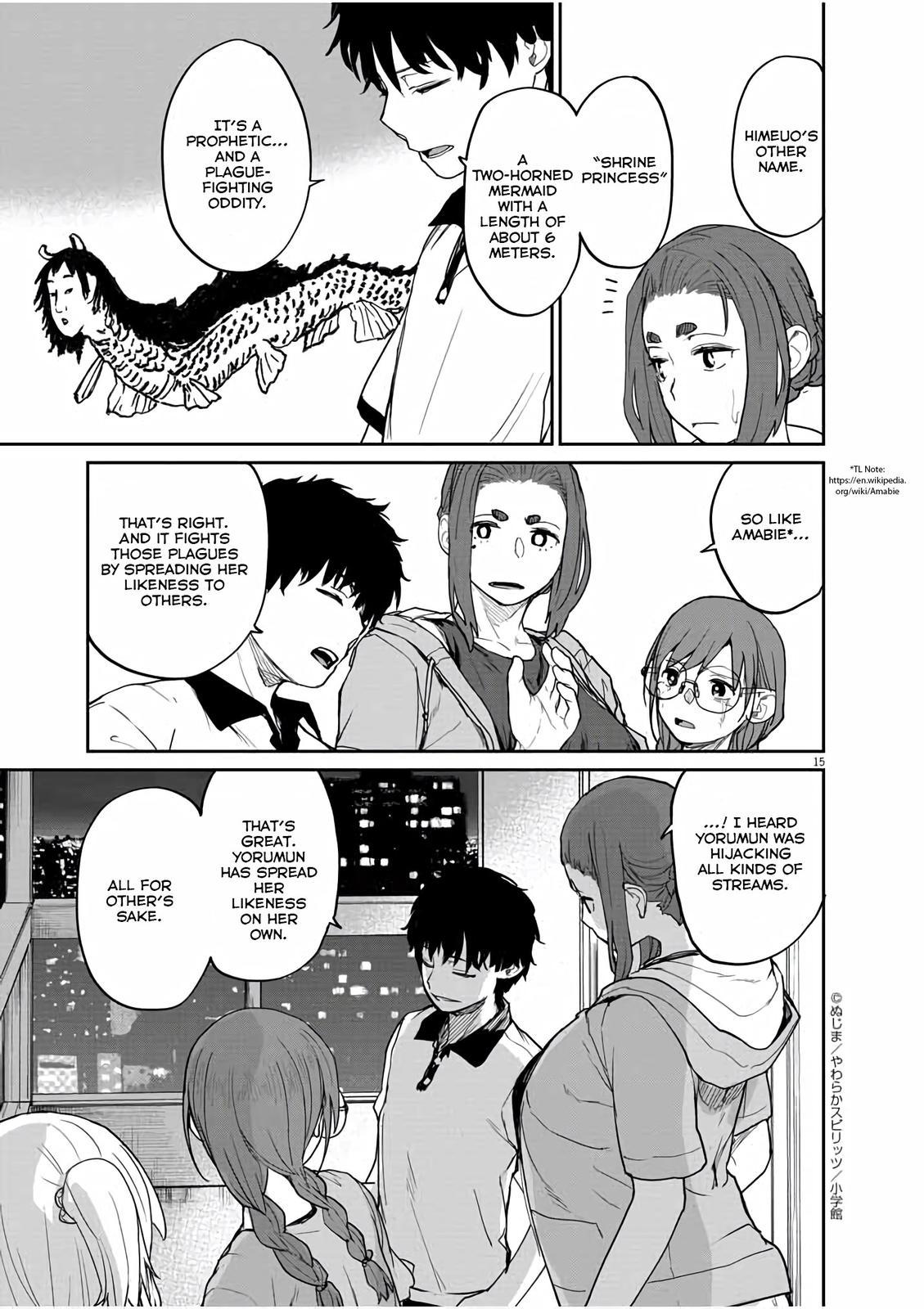 Kaii to Otome to Kamikakushi Chap 38 - Next Chap 39