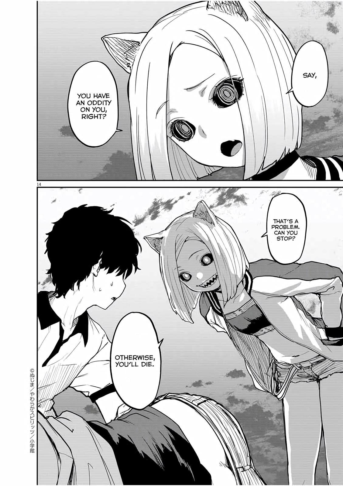 Kaii to Otome to Kamikakushi Chap 39 - Next Chap 40