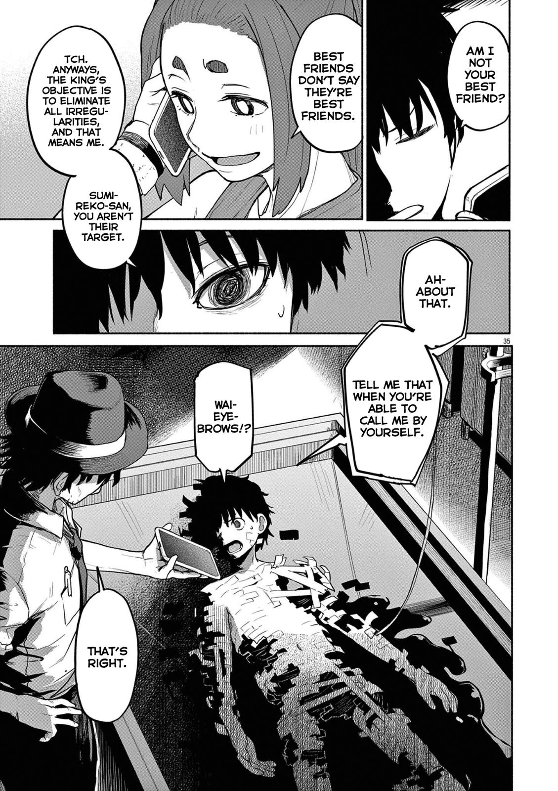 Kaii to Otome to Kamikakushi Chap 47 - Next Chap 48