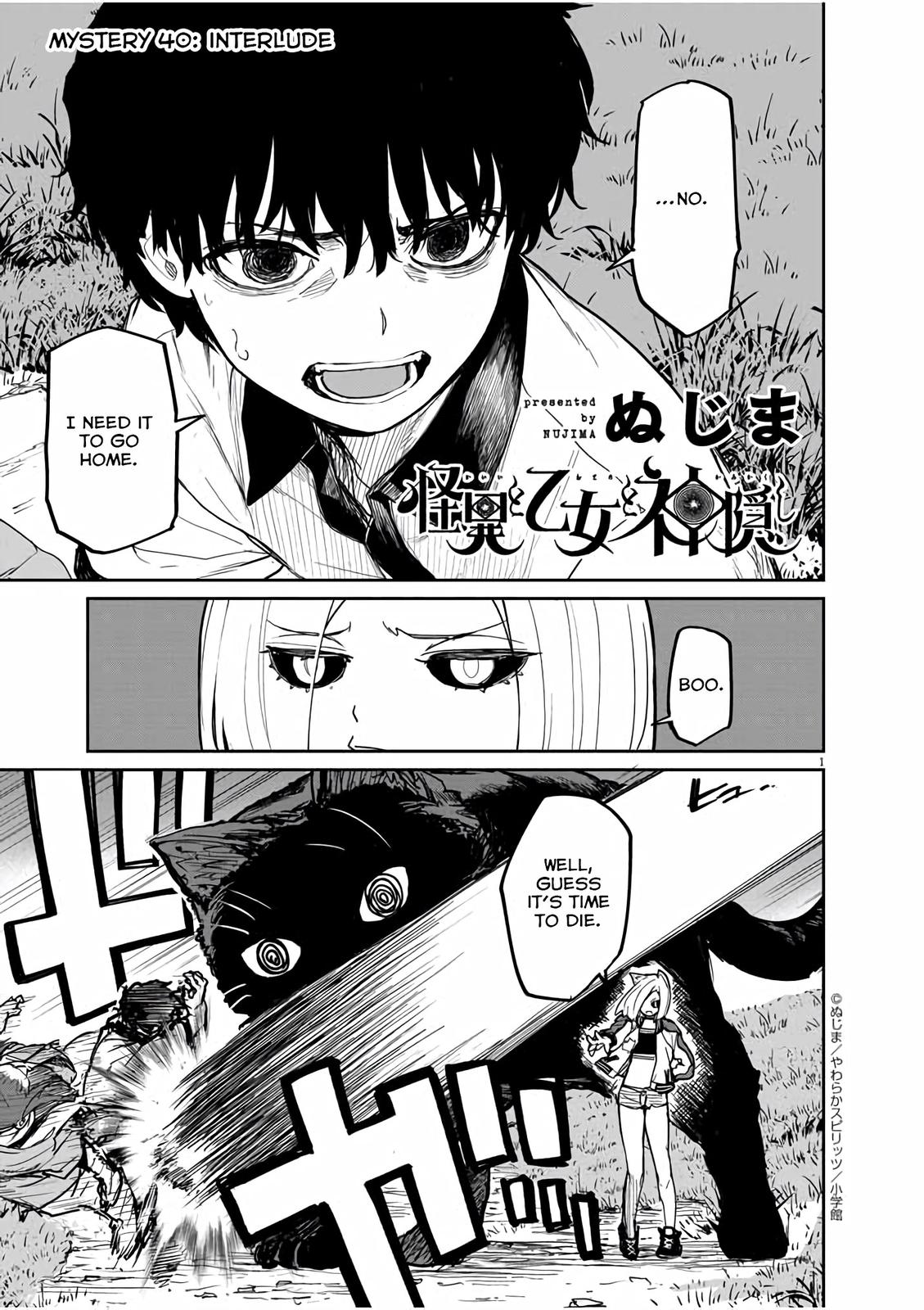 Kaii to Otome to Kamikakushi Chap 40 - Next Chap 41