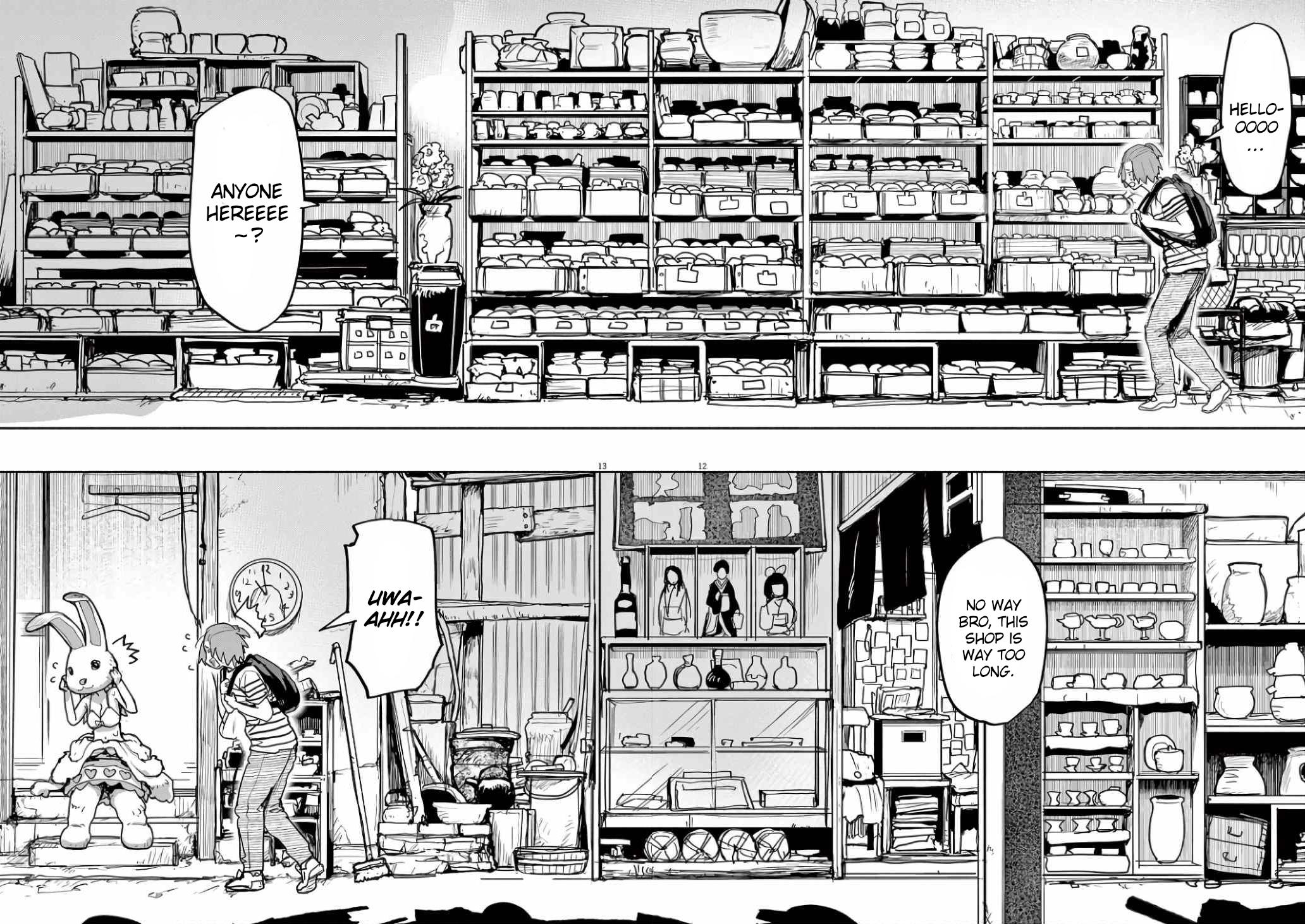 Kaii to Otome to Kamikakushi Chap 57 - Next Chap 58