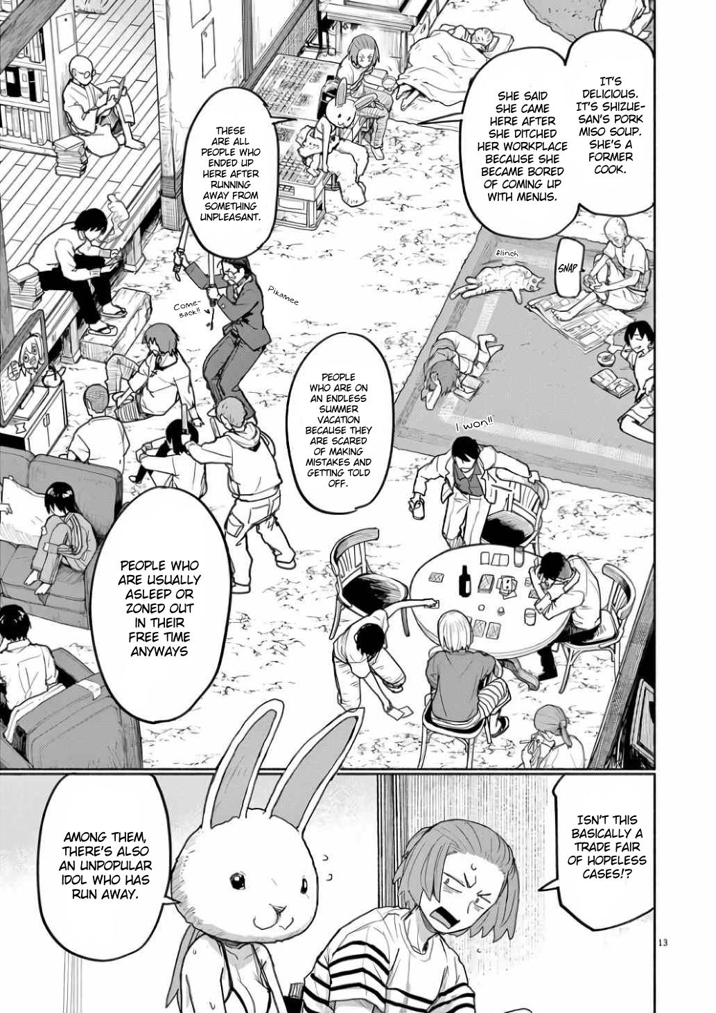 Kaii to Otome to Kamikakushi Chap 58 - Next Chap 59