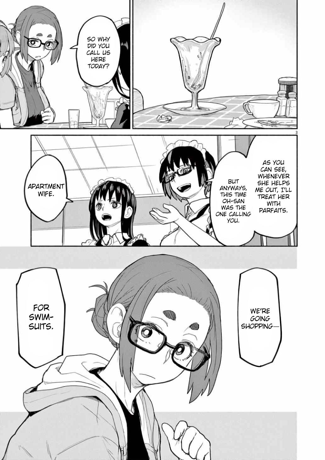 Kaii to Otome to Kamikakushi Chap 60 - Next Chap 61