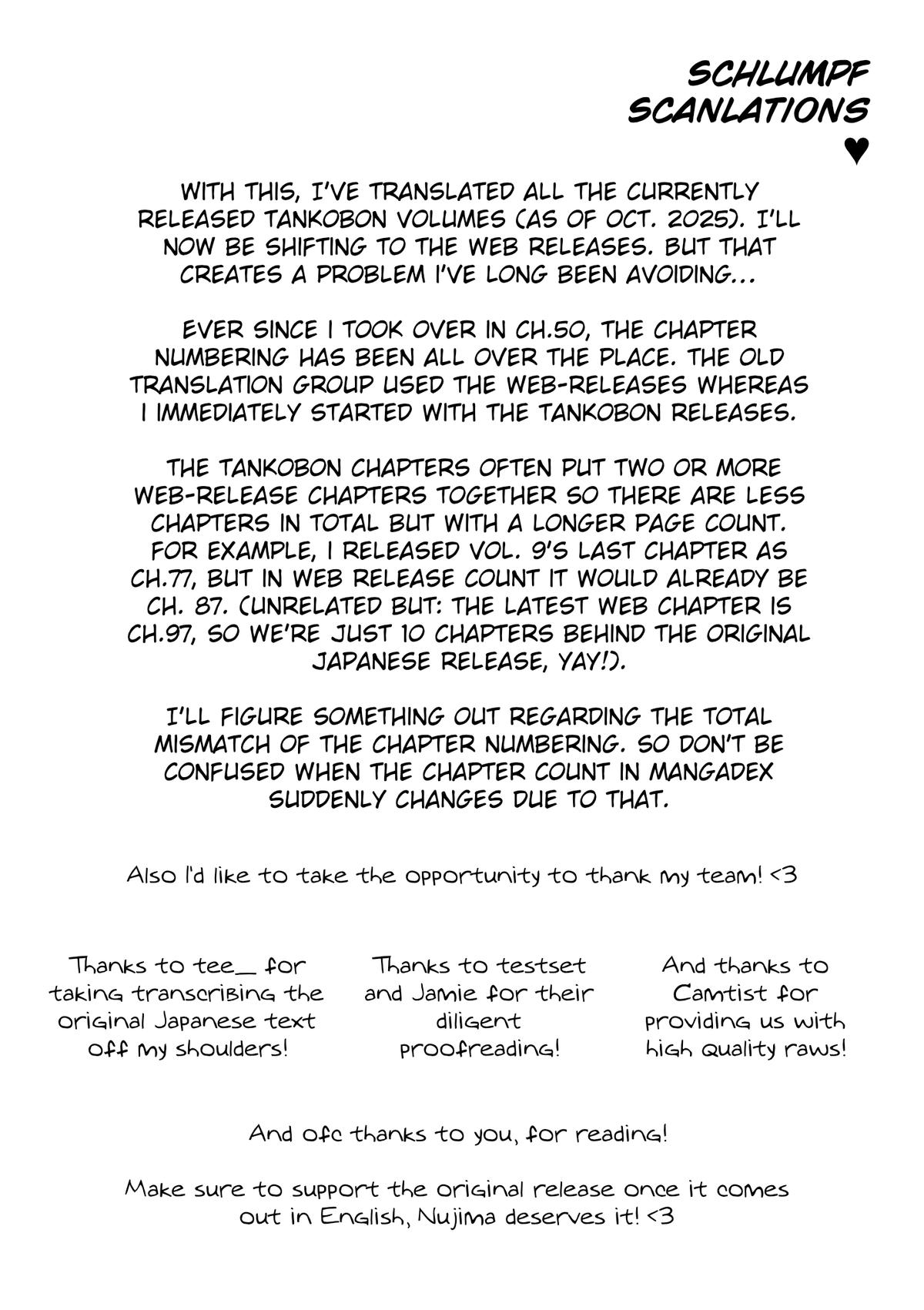 Kaii to Otome to Kamikakushi Chap 77.5 - Next Chap 78.5