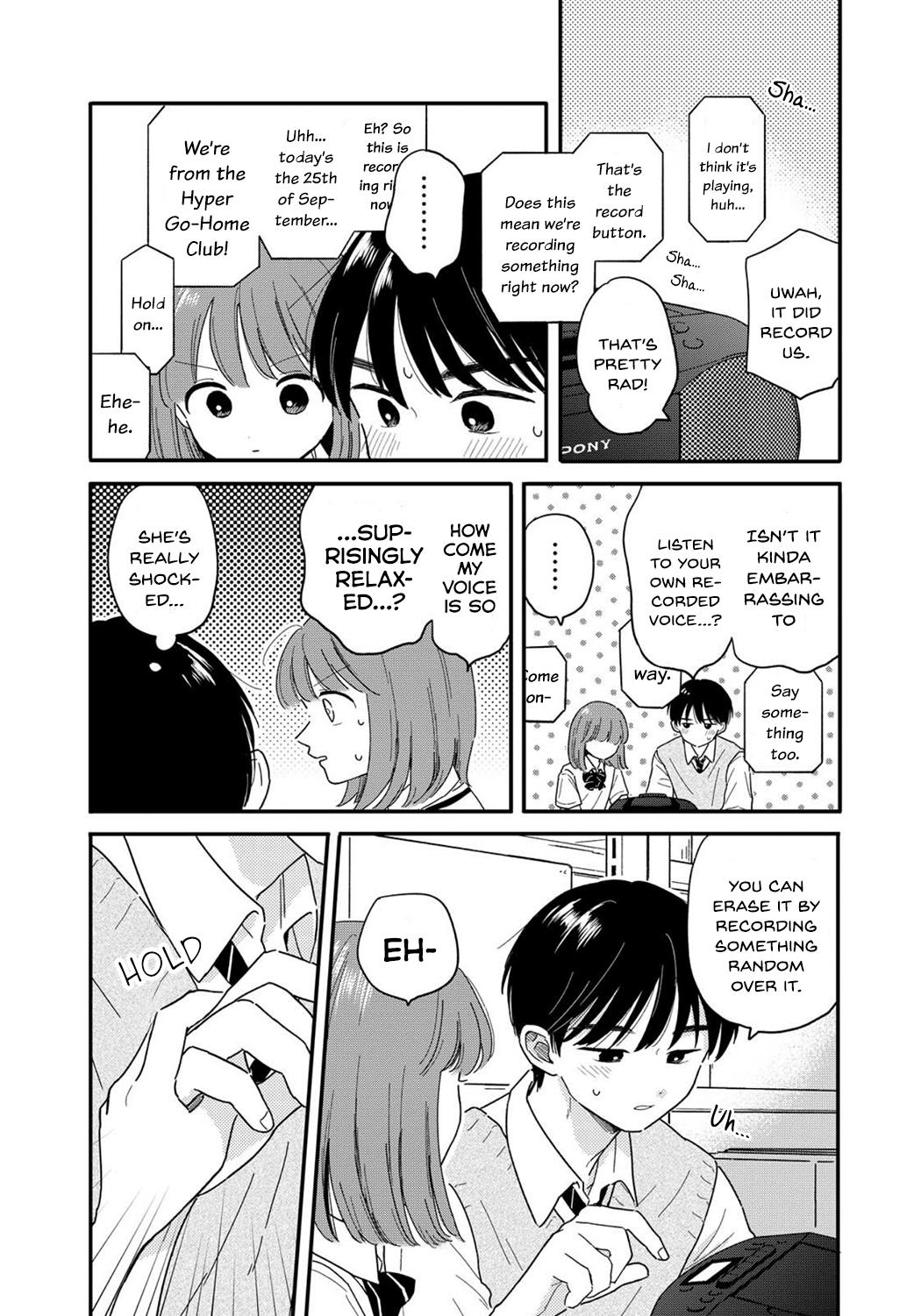 Houkago Kitaku Biyori Chap 15 - Next Chap 16