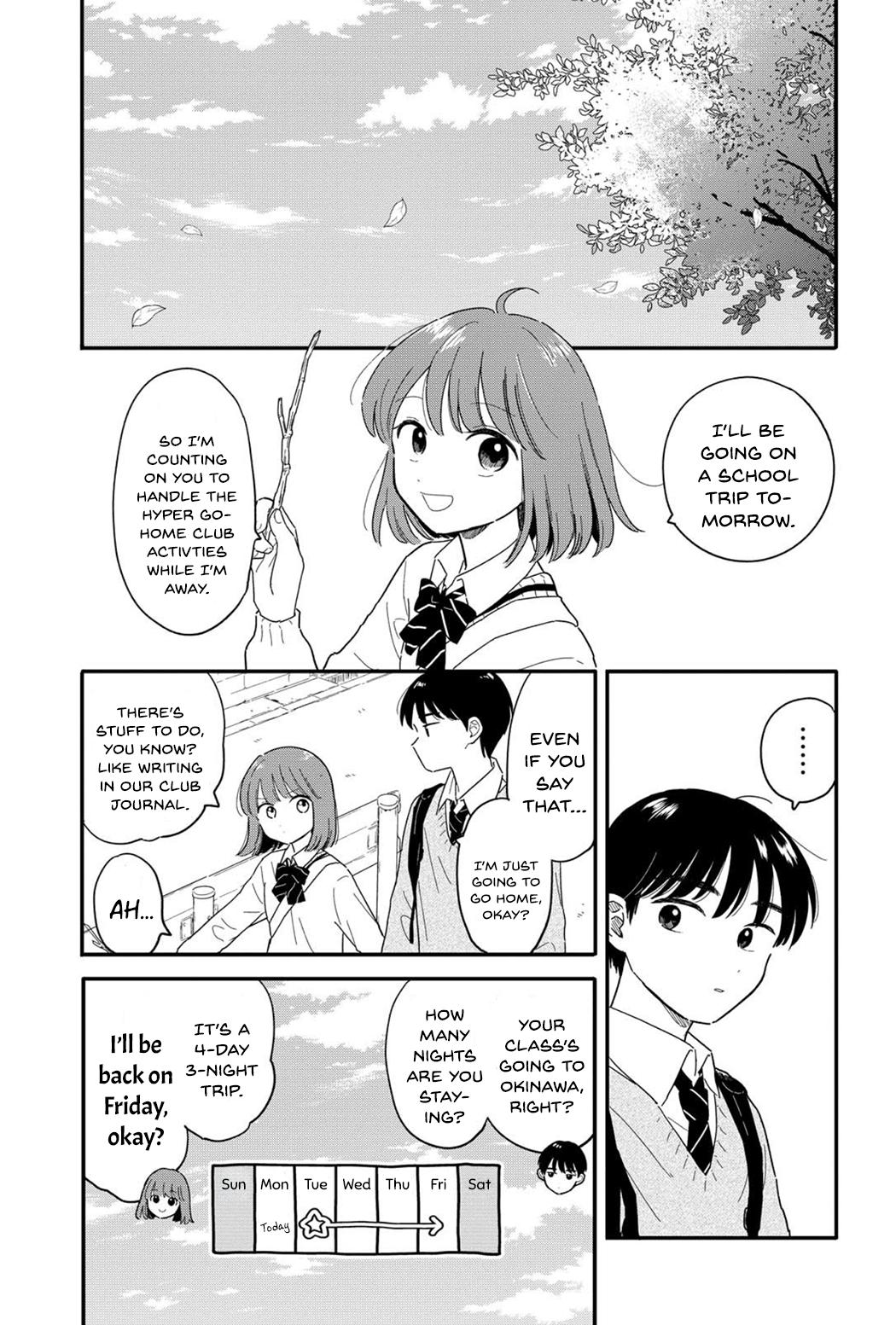 Houkago Kitaku Biyori Chap 19 - Next Chap 20