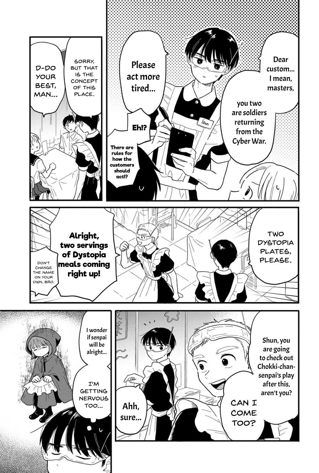 Houkago Kitaku Biyori Chap 13 - Next Chap 14