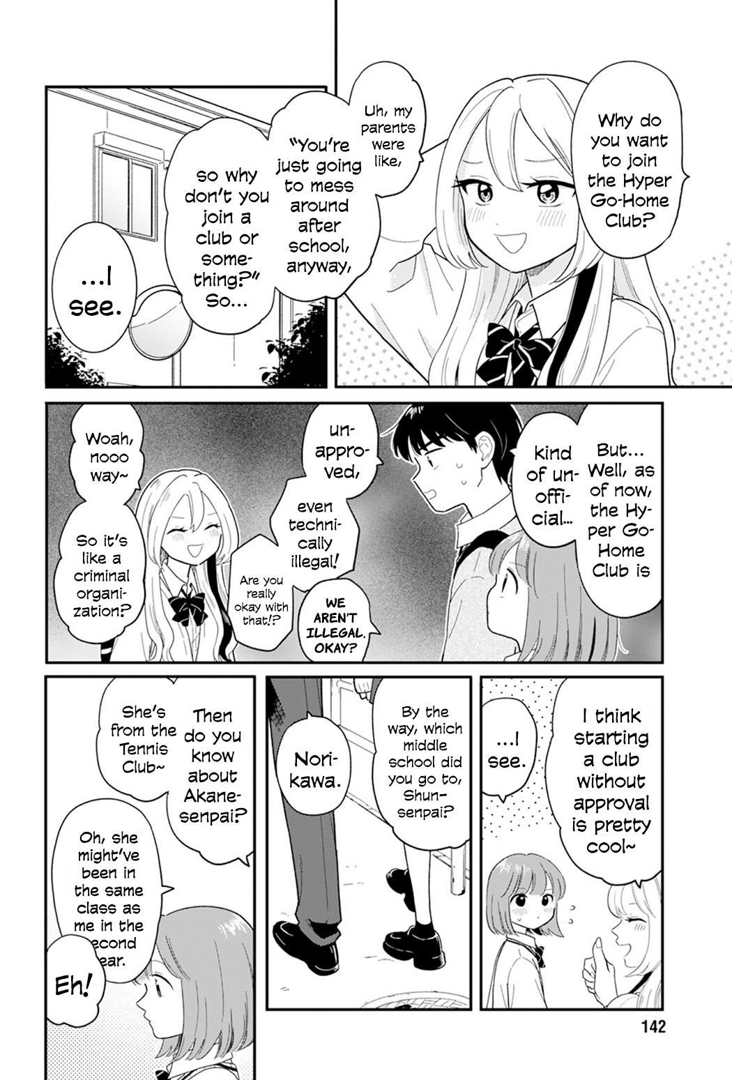 Houkago Kitaku Biyori Chap 28 - Next Chap 29