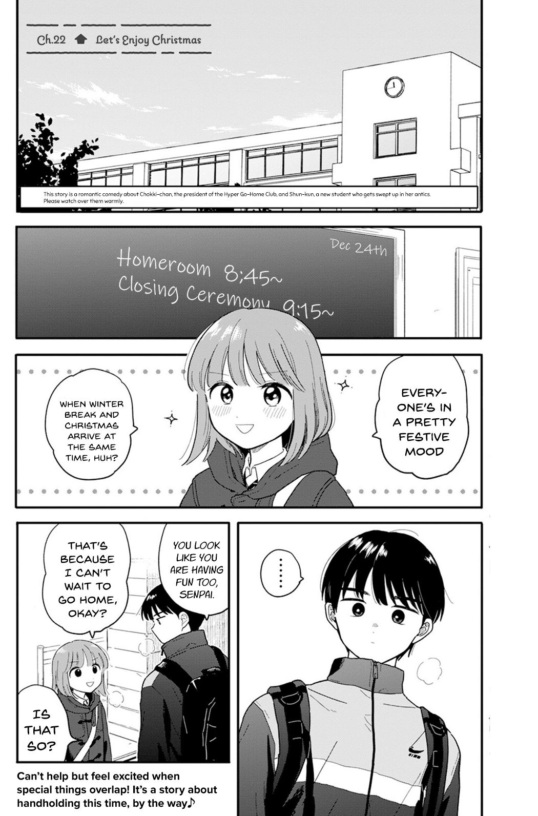 Houkago Kitaku Biyori Chap 22 - Next Chap 23